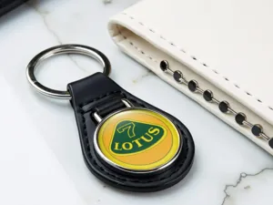 Lotus Benutzerdefinierte Schlüsselkette Stabiles Tier Modern